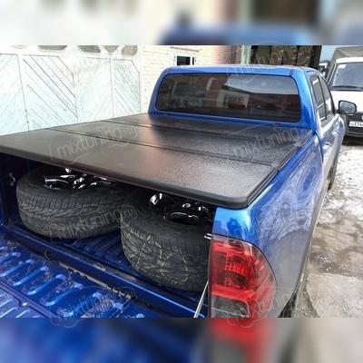 Крышка кузова трехсекционная Changan Hunter Plus 2023+ (алюминиевая с подсветкой)