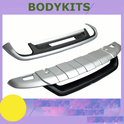 Накладки на передний и задний бампер Volkswagen Touareg II 2010-2014