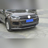 Накладки на передний и задний бампер Volkswagen Touareg II 2010-2014