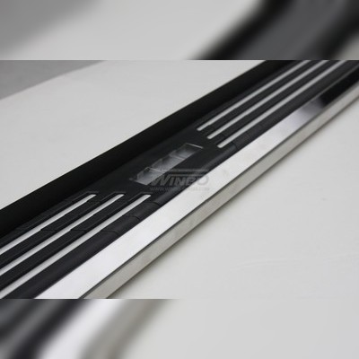 Подножки боковые алюминий нержавеющая сталь 64мм