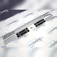 Рейлинги интегрированные на Mitsubishi Outlander IV 2023-нв (серебристые)