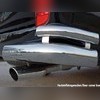 Защита заднего бампера "уголки" 101.6 / 60(76) Lexus LX-470 2007-2012