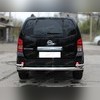 Защита заднего бампера "полноразмерная" 76 / 53 мм Nissan Pathfinder 2004-2010