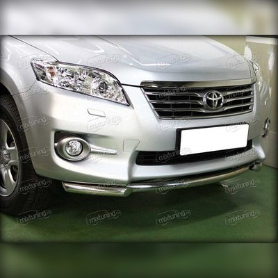 Дуга передняя по низу бампера 53 мм Toyota RAV 4 XA30 2010-2016