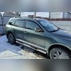 Рейлинги алюминиевые Volkswagen Touareg 2002 - 2010 (черные)