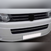Накладка на передний бампер Volkswagen T5 Multivan 2010-2015