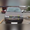 Накладки на решетку радиатора Volkswagen T5 Caravelle 2010-2015 (нержавеющая сталь)