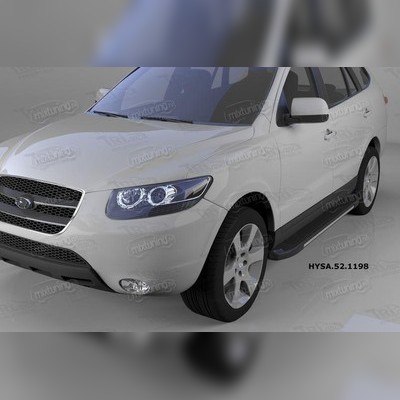 Комплект алюминиевых порогов, модель "Onyx"