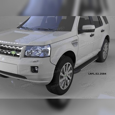 Комплект алюминиевых порогов, модель "Onyx"