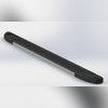 Комплект алюминиевых порогов, модель "Onyx"
