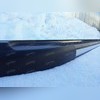 Комплект алюминиевых порогов, модель "Onyx" (длинная база)