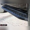 Комплект алюминиевых порогов, модель "HITIT CARBON"