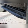 Комплект алюминиевых порогов, модель "HITIT CARBON"