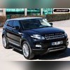 Комплект алюминиевых порогов, модель "HITIT CARBON"