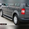 Комплект алюминиевых порогов, модель "HITIT CARBON"