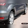 Комплект алюминиевых порогов, модель "Olimpos black "