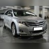 Защита переднего бампера (по низу бампера с подгибами) 53 / 43 мм Toyota Venza 2013-2016
