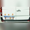 Накладка над номером на крышку багажника (нержавеющая сталь) Volkswagen Crafter 2006-2017