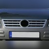 Накладка на решетку радиатора (нержавеющая сталь) Volkswagen Caddy 2004-2010