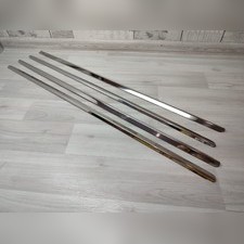 Нижние молдинги стекол Volkswagen Golf 4 1998-2003 (нержавеющая сталь)