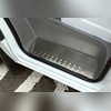 Накладки на пороги Volkswagen Crafter 2012-2017 (нержавеющая сталь)