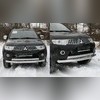 Защита переднего бампера (одинарная)d 76 мм