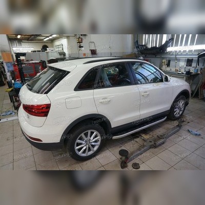 Комплект алюминиевых порогов, модель "Alyans"