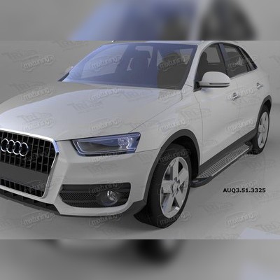 Комплект алюминиевых порогов, модель "Sapphire"
