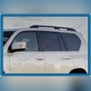 Нижние молдинги стекол (нержавеющая сталь) Toyota Land Cruiser Prado 150 2009-2018