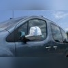 Накладки на зеркала (Abs-хром) Peugeot Partner Tepee 2012-нв