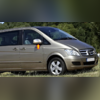 Накладки на зеркала Mercedes-Benz Vito 2010-2014 с повторителями поворота (Abs-хром)