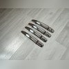 Накладки на дверные ручки (нержавеющая сталь) Citroen C4 2005-2010