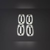 Накладки на дверные ручки и рамки дверных ручек (нержавеющая сталь) (8 шт) Citroen Jumper 2007-нв
