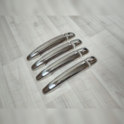 Накладки на дверные ручки Fiat Scudo (нержавеющая сталь)