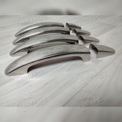 Накладки на дверные ручки Ford Ranger 2011-2022 (нержавеющая сталь)