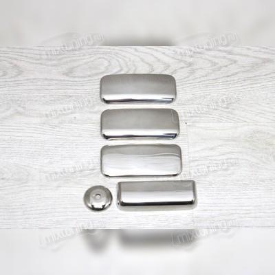 Накладки на дверные ручки Ford Transit 2000-2014 (нержавеющая сталь)