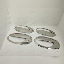 Накладки на дверные ручки (нержавеющая сталь) Opel Meriva 2003-2010