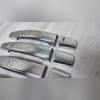 Накладки на дверные ручки (нержавеющая сталь) Opel Zafira 2006-2019