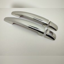 Накладки на дверные ручки (нержавеющая сталь) Peugeot RCZ 2010-2015