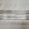Накладки на пороги (нержавеющая сталь) Citroen Berlingo 1996-2008