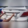 Накладка на крышку багажника Hyundai Solaris 2010-2014