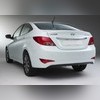 Накладка на крышку багажника Hyundai Solaris 2010-2014