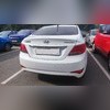 Накладка на крышку багажника Hyundai Solaris 2010-2014