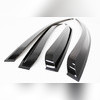 Дефлекторы, ветровики окон Kia Picanto 2011 - 2017, комплект из 4-х частей (темные)