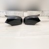Накладки на зеркала BMW 3 2004-2013 E90/E91/E92/E93 (чёрный глянц)