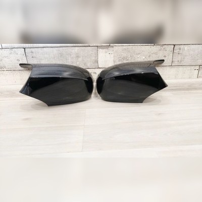 Корпус зеркал BMW 1 E81/E82/E87/E88 2007-2011 (чёрный глянец)