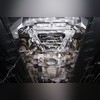 Защита раздаточной коробки и акпп Chevrolet TrailBlazer 2012-2016 (алюминий 4 мм) 2 части