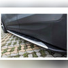 Комплект оригинальных порогов на Hyundai Santa-Fe DM с 2012 по 2018