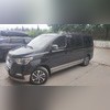 Рейлинги алюминиевые Hyundai Grand Starex H-1 2007-2021 4 опоры (чёрные)
