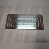 Накладки на пороги Volkswagen T6.1 2020-2025 (надпись "Caravelle") (нержавеющая сталь) (4 шт)